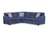 Washington Navy Sectional | Olivia Furniture