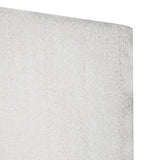 Snowflake White King Platform Bed | Olivia Furniture