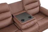 Hope Brown 3-Piece Reclining Set | Olivia Furniture