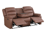 Hope Brown 3-Piece Reclining Set | Olivia Furniture