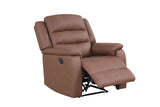 Hope Brown 3-Piece Reclining Set | Olivia Furniture