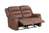 Hope Brown 3-Piece Reclining Set | Olivia Furniture