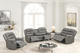 Hope Gray 3-Piece Reclining Living Room Set | Olivia Furniture