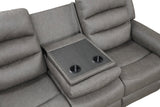 Hope Gray 3-Piece Reclining Living Room Set | Olivia Furniture
