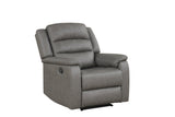 Hope Gray 3-Piece Reclining Living Room Set | Olivia Furniture