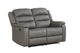 Hope Gray 3-Piece Reclining Living Room Set | Olivia Furniture