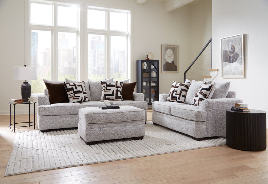 Loft Cognac Sofa & Loveseat – image 1 | Olivia Furniture