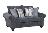 luxe Charcoal Oversized Sofa & Loveseat Set – image 4 | Olivia Furniture