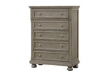 Magnolia Grey 4-piece Queen Platform Bedroom Set – image 5 | Olivia Furniture