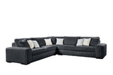 Marshmallow Charcoal Oversized Sectional | Olivia Furniture
