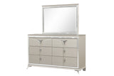 Master Champagne Storage Bedroom Set – product image 4 | Olivia Furniture