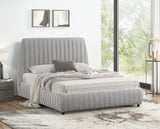 Oasis Gray King Platform Bed | Olivia Furniture