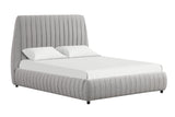 Oasis Gray King Platform Bed | Olivia Furniture