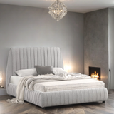 Oasis Gray Queen Platform Bed | Olivia Furniture
