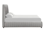 Oasis Gray Queen Platform Bed | Olivia Furniture