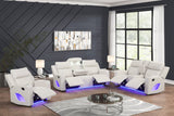 Pinnacle Sand 3-Piece Reclining Living Room Set | Olivia Furniture