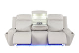 Rolls Royce Sand Power Reclining Set | Olivia Furniture