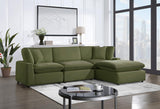 Sky Olive Velvet Modular Sectional | Olivia Furniture