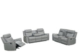 Sofia Gray 3-Piece Reclining Set | Olivia Furniture