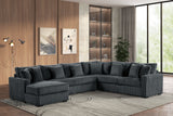 Solana Charcoal Sectional | Olivia Furniture