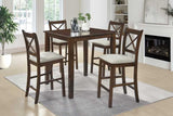 Tahoe Beige 5-Piece Counter Height Dining Set | Olivia Furniture