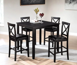 Tahoe Cappuccino 5-Piece Counter Height Set | Olivia Furniture