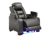 Tesla Gray 3-Piece Power Reclining Set | Olivia Furniture