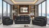 Tiffany Black 3-Piece Living Room Set | Olivia Furniture