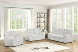 Tiffany Silver 2-Piece Living Room Set | Olivia Furniture