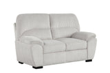 Tiffany Silver 2-Piece Living Room Set | Olivia Furniture