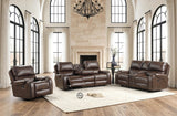 Titan Espresso Oversized 3-Piece Reclining Set | Olivia Furniture