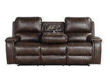 Titan Espresso Oversized 3-Piece Reclining Set | Olivia Furniture