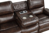Titan Espresso Oversized 3-Piece Reclining Set | Olivia Furniture