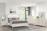 Uptown Beige/Cream LED Bedroom Set – product image 1 | Olivia Furniture