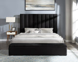 Valencia Black King Platform Bed | Olivia Furniture