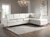 Vintage White Sectional | Olivia Furniture
