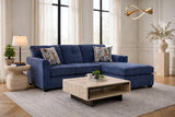Washington 3006 RAF Sectional – Navy – photo 2 | Olivia Furniture