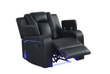 Hulk20 Black 3PC Reclining Set