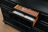 Laurelin Black Storage Platform Bedroom Set - Olivia Furniture