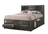 Emily Gray Storage Platform Bedroom Set - Olivia Furniture