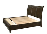 Lara Brown Storage Platform Bedroom Set - Olivia Furniture