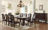 Kiera Brown Formal Dining Set - Olivia Furniture