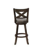 Kipper 29" Gray Swivel Bar Stool, Set of 2 - Olivia Furniture