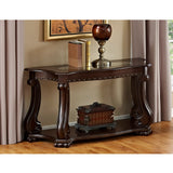 Madison Brown Console Table - Olivia Furniture