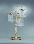 Rain Drop Gold 34" Table Lamp - Olivia Furniture