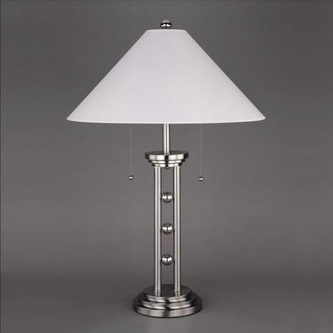 Magnum Chrome 28.5" Table Lamp - Olivia Furniture