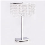 Chandelier Chrome 27.5" Table Lamp - Olivia Furniture