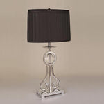 Faceted Crystal Ball Chrome 29" Table Lamp - Olivia Furniture