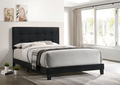 920Black Platform Bed Twin Size - Olivia Furniture