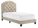 Gaby Gold Twin Platform Bed - Olivia Furniture